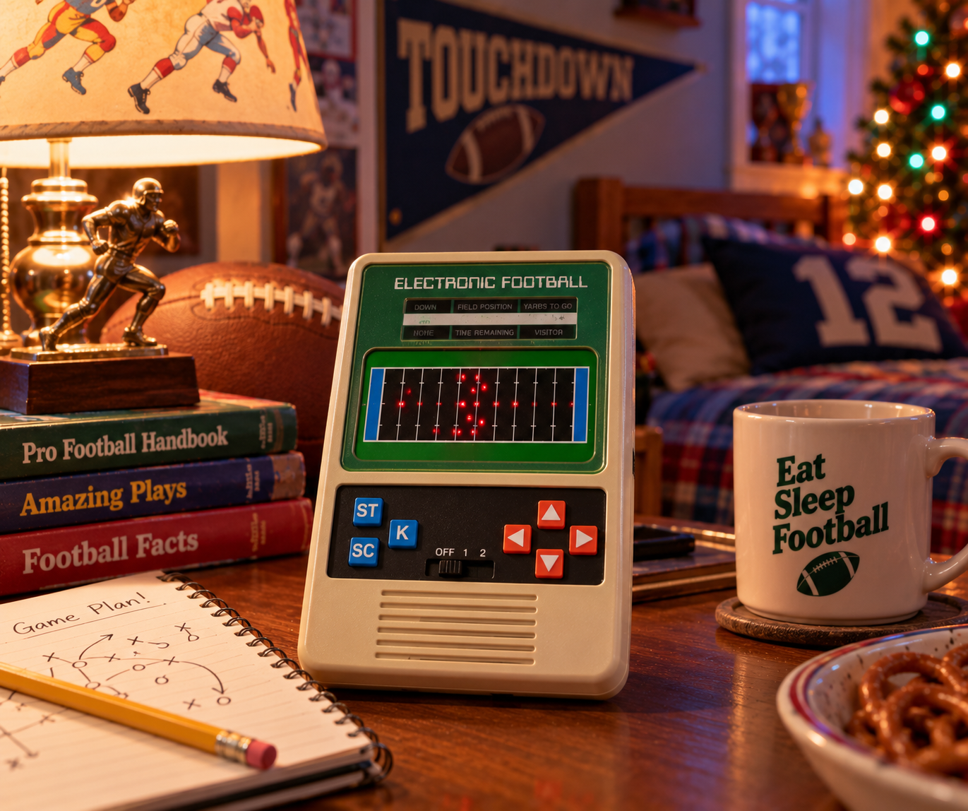 Mattel Electronic Football illustration