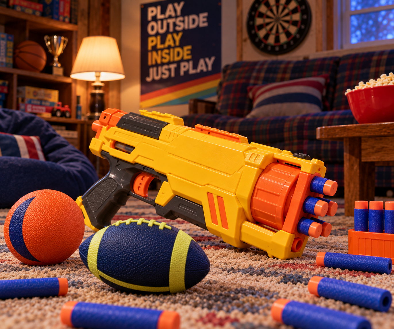 Nerf Ball / Nerf Toys illustration