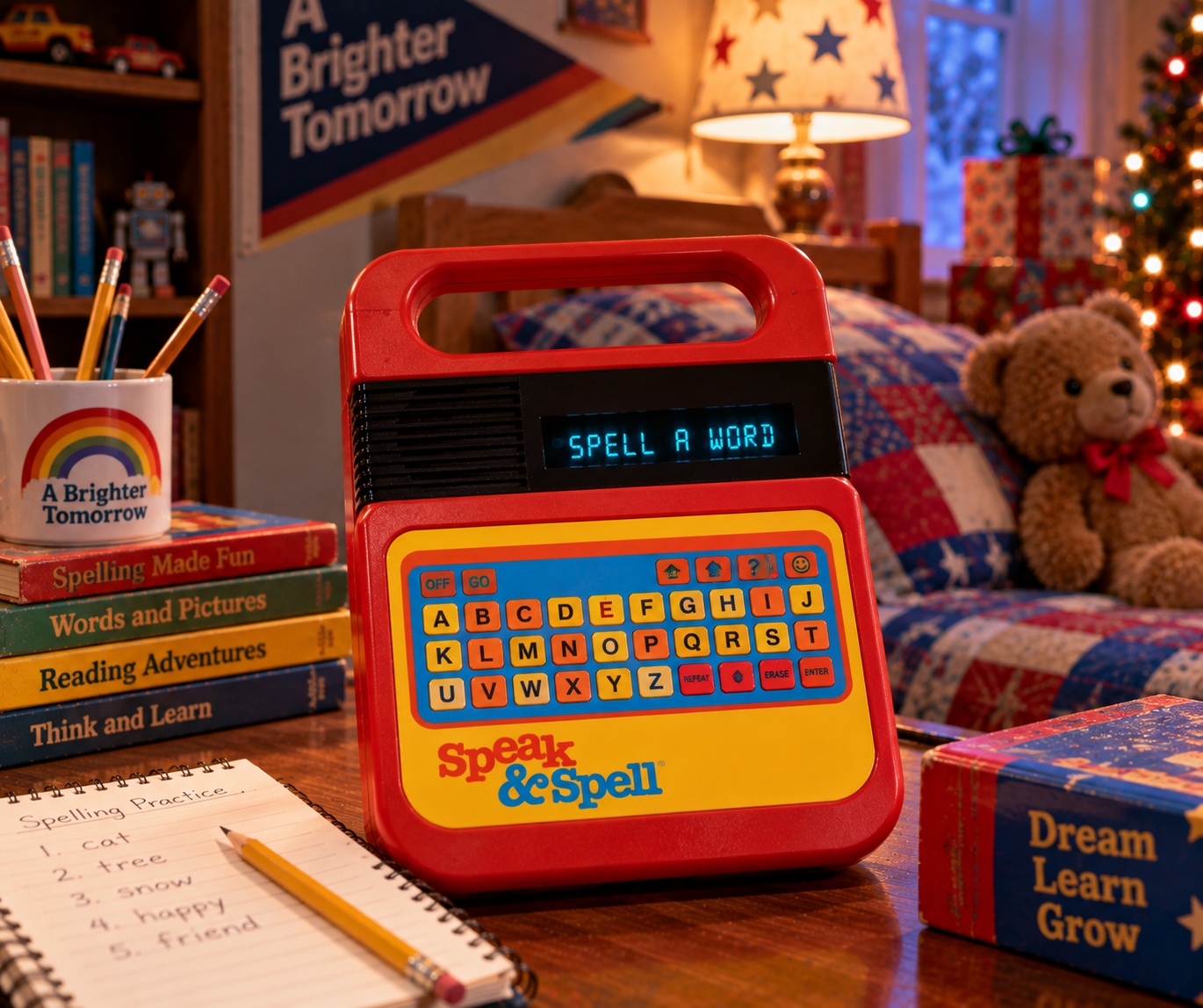 Speak & Spell illustration